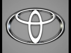 Toyota-Logo 3D Modell