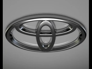 toyota logo 3D Model