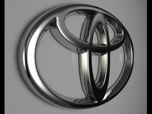 toyota logo 3D Model