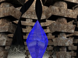 temple of crystall 3D Model