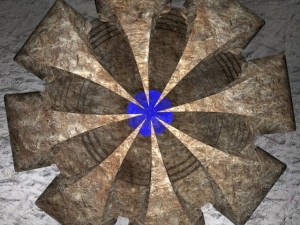 temple of crystall 3D Model