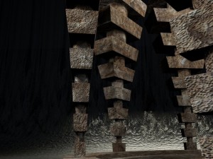 temple of crystall 3D Model