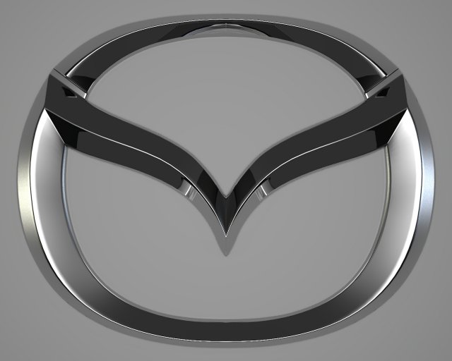 mazda logo 3D मॉडल .c4d .max .obj .3ds .fbx .stl .blend 