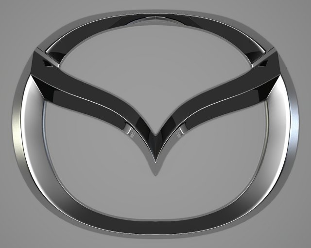 logo mazda keychain 3D Print Model in Other 3DExport