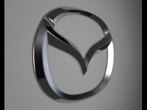 mazda logo 3D मॉडल
