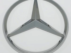 mercedes logo 3D Model