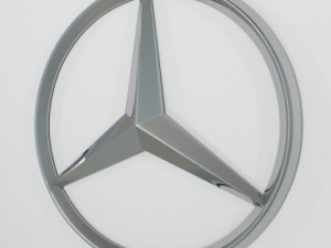 mercedes logo 3D Модель