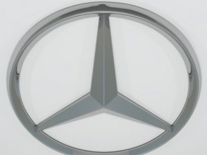 mercedes logo 3D Модель