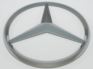 mercedes logo 3D Модель
