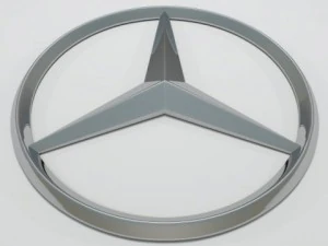 mercedes logo 3D Model