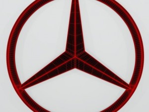 mercedes logo 3D Модель