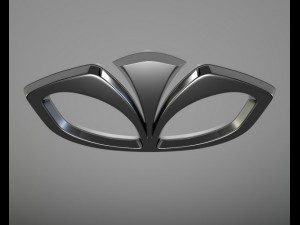 daewoo logo Modelo 3D
