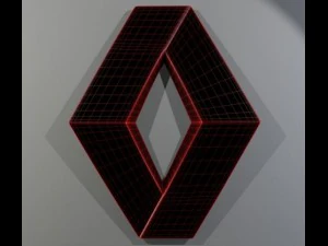 renault logo 3D Model