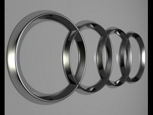 audi logo 3D Модель