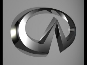 infiniti logo Model 3D