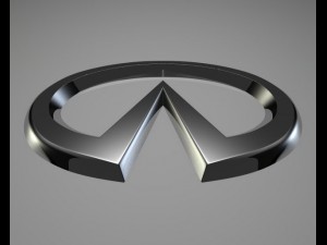 infiniti logo 3D Model