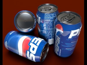 pepsi can Model 3D