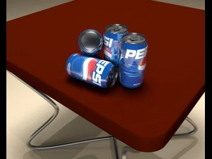 pepsi can 3D Model