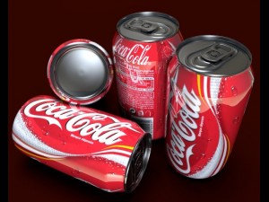 coca cola can 3D Model