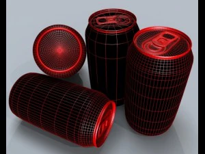 coca cola can 3D Model