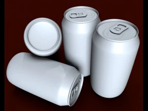 coca cola can 3D Model