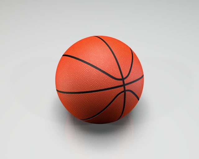 basketball ball Modello 3D .c4d .max .obj .3ds .fbx .stl .blend