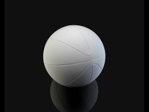 basketball ball Modello 3D