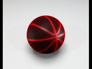 basketball ball Modello 3D