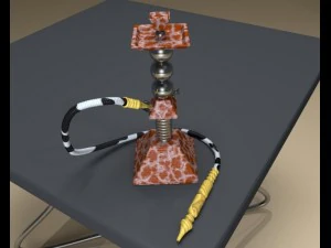 Pyramiden-Shisha 3D Modell