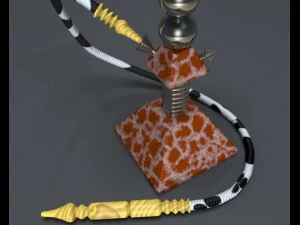 Pyramiden-Shisha 3D Modell