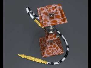 Pyramiden-Shisha 3D Modell