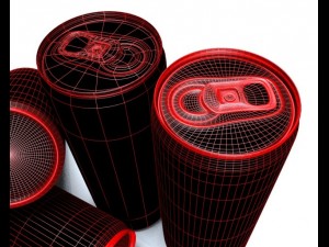 energy drink burn Modelo 3D