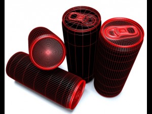 energy drink burn Modelo 3D
