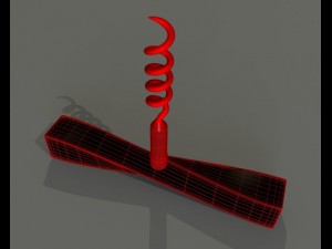 corkscrew 3D 모델