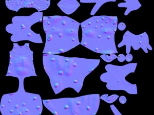 cartoon frog Model 3D