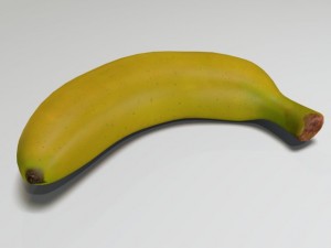 banana 3Dモデル