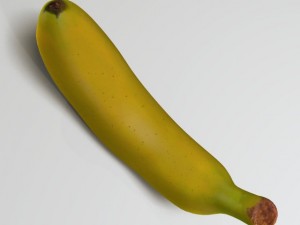 banana 3Dモデル