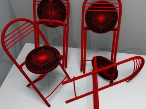 kitchen stool 3D Модель