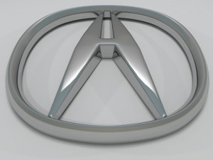 acura logo Modèle 3D
