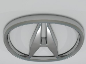 acura logo Modèle 3D