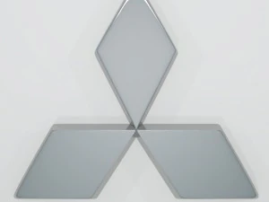 mitsubishi logo 3D Model