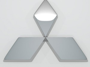 mitsubishi logo Modèle 3D