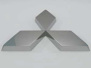mitsubishi logo 3D Model