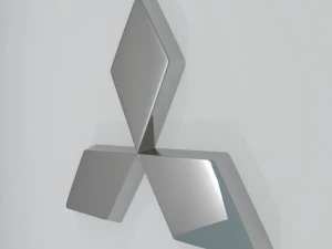 mitsubishi logo 3D Model