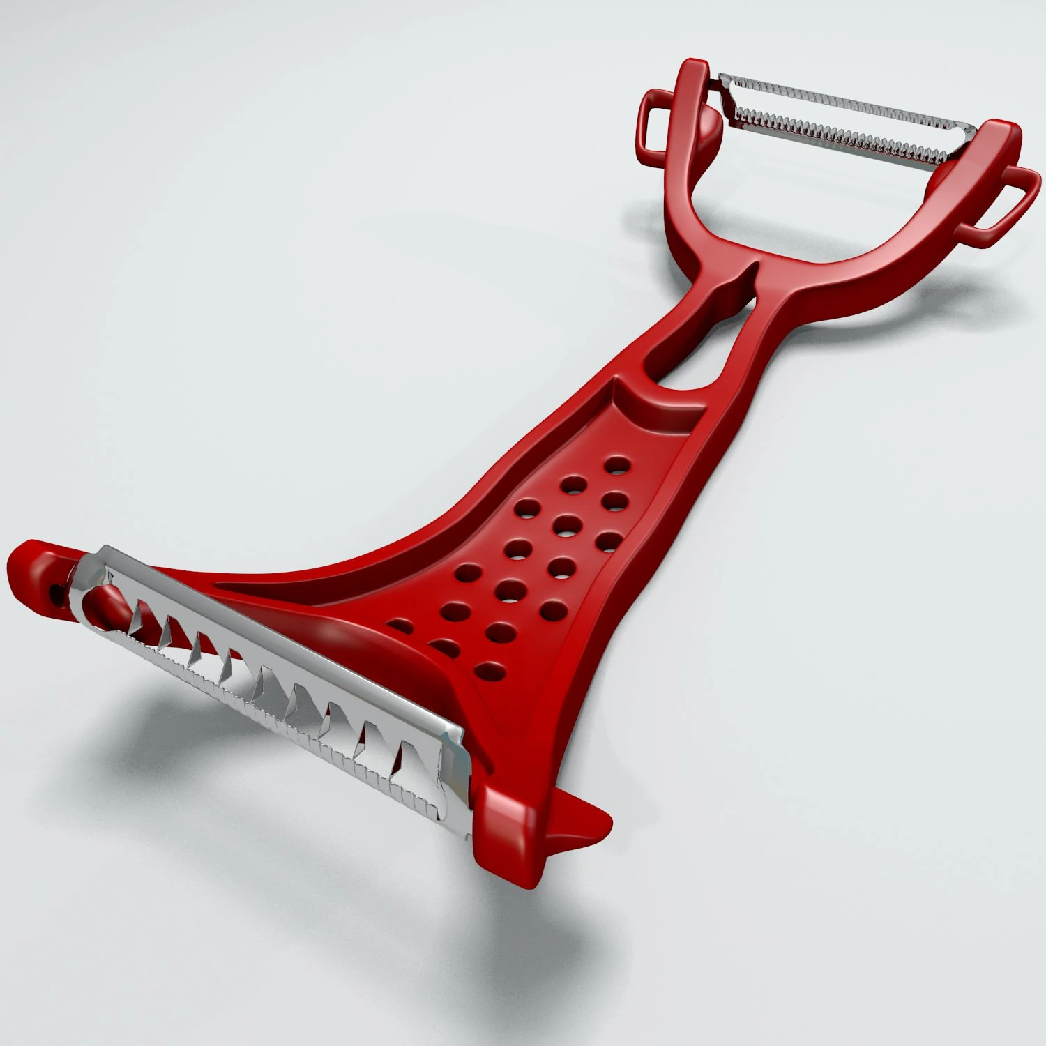 fruit and vegetable peeler 3D Model .c4d .max .obj .3ds .fbx .stl .blend
