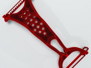 fruit and vegetable peeler 3D 模型