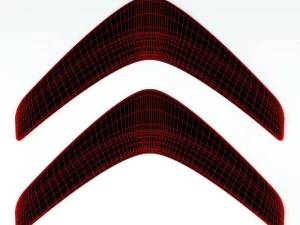 citroen logo 3D Model