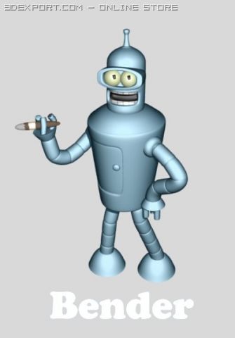 bender 3D Модель .c4d .max .obj .3ds .fbx .stl .blend 