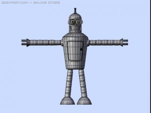 bender 3D Модель