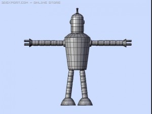 bender 3D Модель